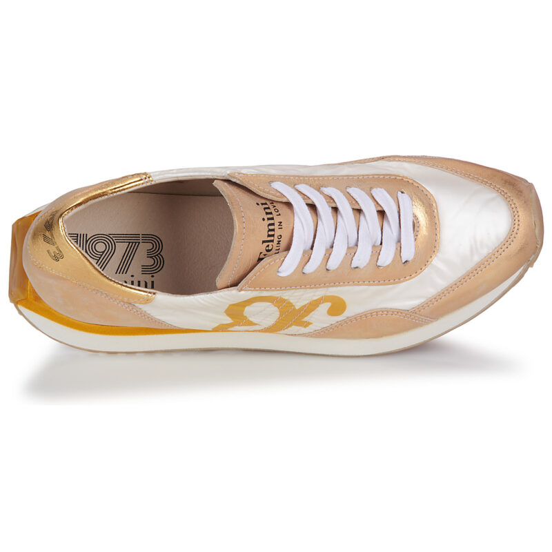 Felmini E145-VERSION-4 Gold Niedrige Sneaker Damen - 6