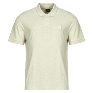 Polo  BOSS  Pe linenlogo  Beige -  Polo Uomo