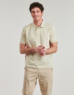 Polo BOSS Pe linenlogo Beige Polo Uomo - 2