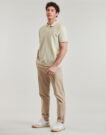 Polo BOSS Pe linenlogo Beige Polo Uomo - 3
