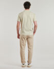 Polo BOSS Pe linenlogo Beige Polo Uomo - 4