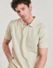 Polo BOSS Pe linenlogo Beige Polo Uomo - 5