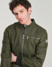 Veste de cuirelle Kaporal Vestes kaki LIRAK en pelle Homme - 5
