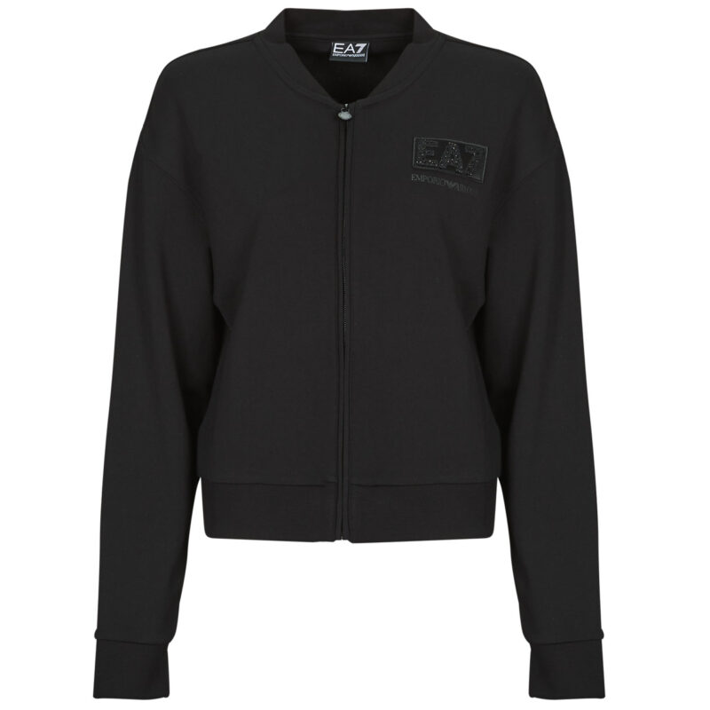 Giubbotto  Emporio Armani EA7  TRAIN LOGO SERIES T-TOP FZ CRYSTAL  7W000178  Nero -  Giubbotti Donna - 1