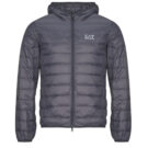 Piumino Emporio Armani EA7 TRAIN CORE ID DOWN LIGHT JACKET HOODIE CC 8NPB24 Grigio Piumini Uomo - 1