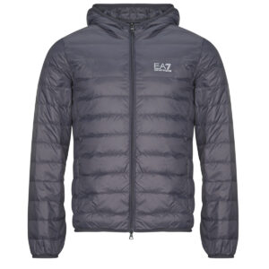 Piumino  Emporio Armani EA7  TRAIN CORE ID  DOWN LIGHT JACKET HOODIE CC  8NPB24  Grigio -  Piumini Uomo