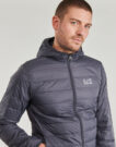 Piumino Emporio Armani EA7 TRAIN CORE ID DOWN LIGHT JACKET HOODIE CC 8NPB24 Grigio Piumini Uomo - 5