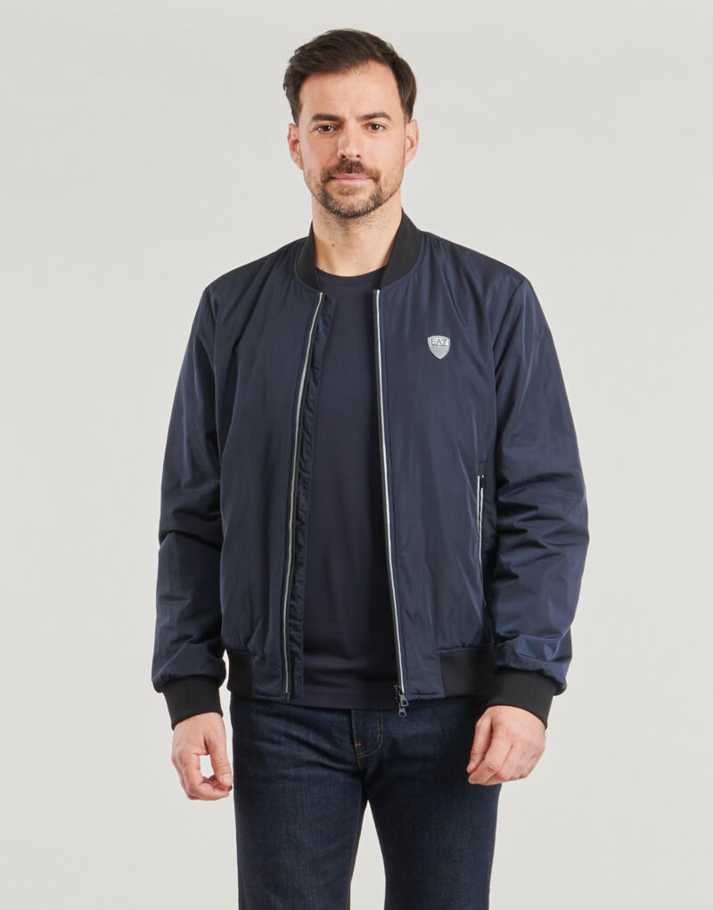 Giubbotto Emporio Armani EA7 TRAIN PREMIUM SHIELD JACKET 8NPB12 Marine Giubbotti Uomo - 2