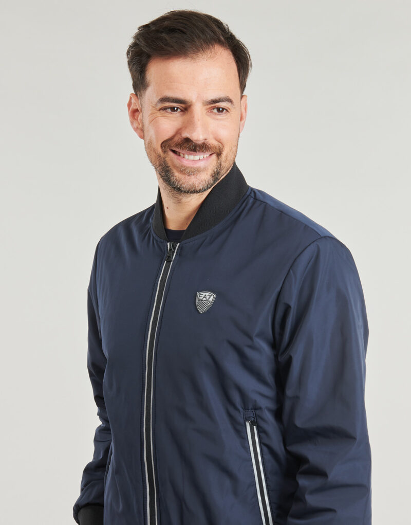 Giubbotto Emporio Armani EA7 TRAIN PREMIUM SHIELD JACKET 8NPB12 Marine Giubbotti Uomo - 5