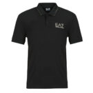 Polo Emporio Armani EA7 TRAIN GOLD LABEL POLO PUNTO ROMA 7M000300 Nero Polo Uomo - 1
