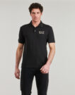 Polo Emporio Armani EA7 TRAIN GOLD LABEL POLO PUNTO ROMA 7M000300 Nero Polo Uomo - 2