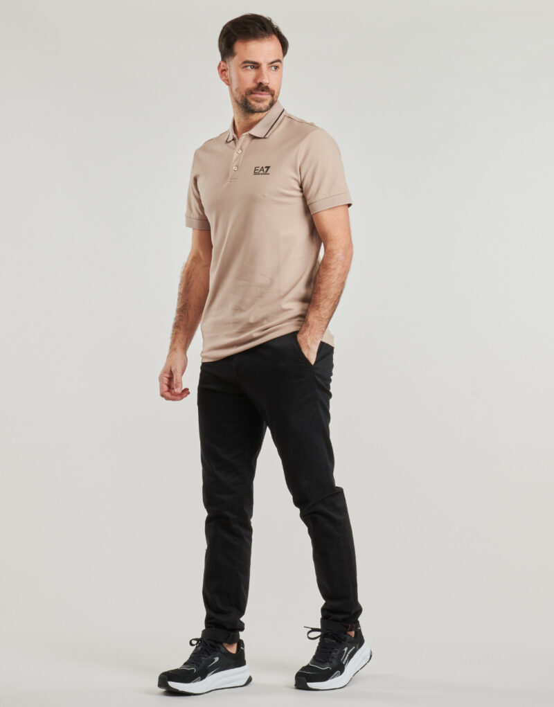 Polo Emporio Armani EA7 TRAIN CORE ID POLO 8NPF16 Beige Polo Uomo - 3