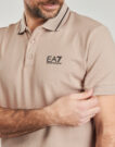 Polo Emporio Armani EA7 TRAIN CORE ID POLO 8NPF16 Beige Polo Uomo - 5