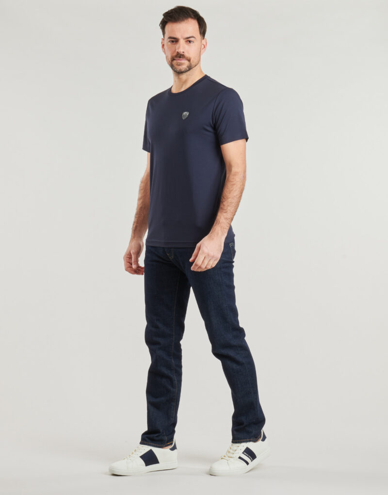 T-shirt Emporio Armani EA7 TRAIN PREMIUM SHIELD TEE 8NPT16 Marine T-shirt maniche corte Uomo - 3