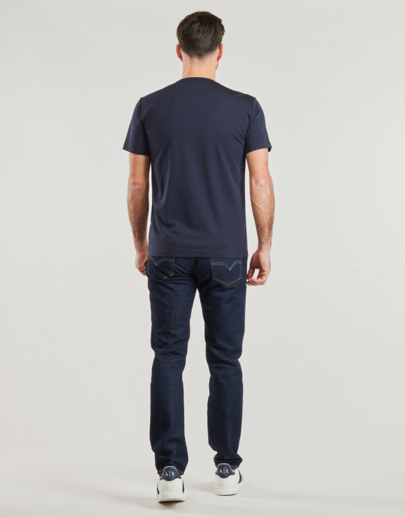 T-shirt Emporio Armani EA7 TRAIN PREMIUM SHIELD TEE 8NPT16 Marine T-shirt maniche corte Uomo - 4