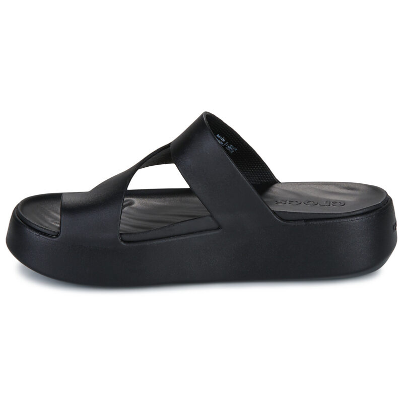 Crocs Getaway Platform Toe Loop Nero Infradito Donna - 4