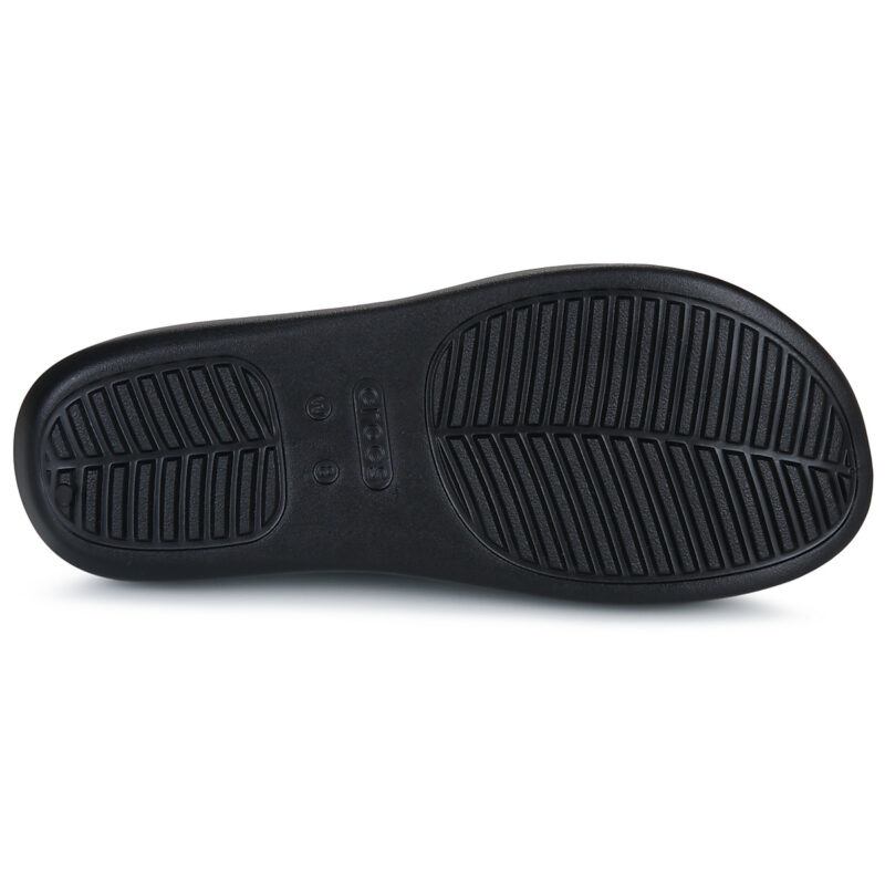 Crocs Getaway Platform Toe Loop Nero Infradito Donna - 7