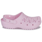 Crocs Classic Floral Cut Out Clog Rosa Zoccoli Donna - 2