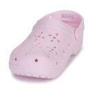 Crocs Classic Floral Cut Out Clog Rosa Zoccoli Donna - 3