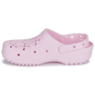 Crocs Classic Floral Cut Out Clog Rosa Zoccoli Donna - 4