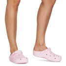 Crocs Classic Floral Cut Out Clog Rosa Zoccoli Donna - 8