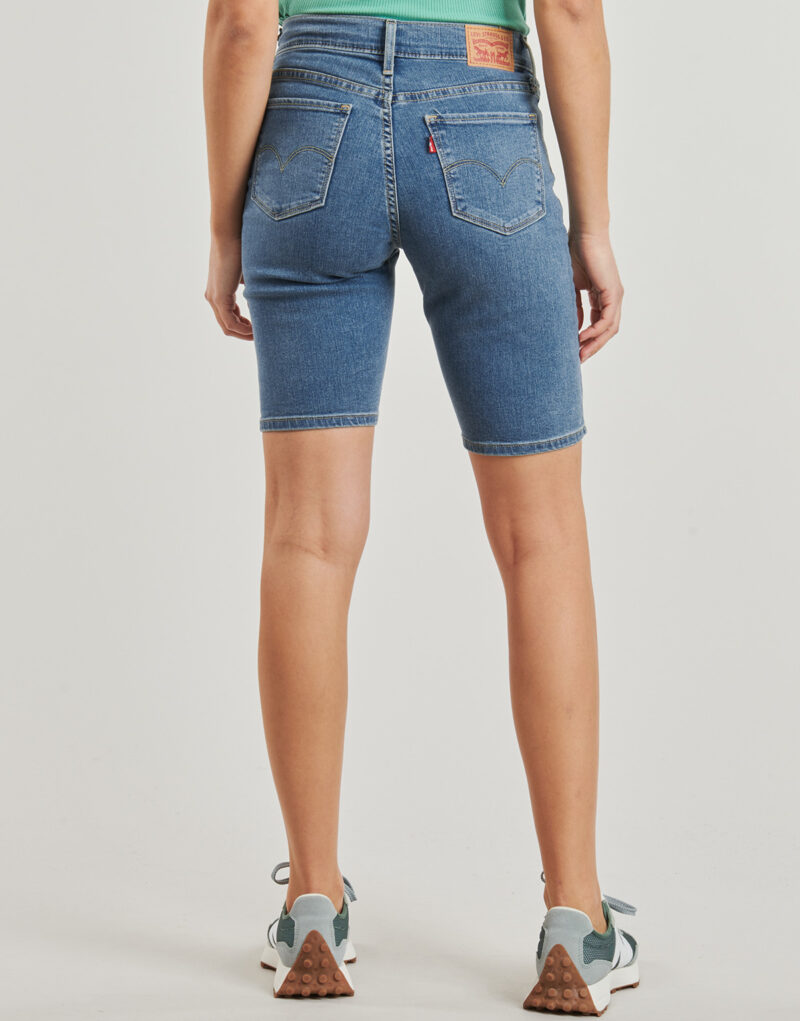 Shorts Levis Shorts azules moldeadores para mujer - 4