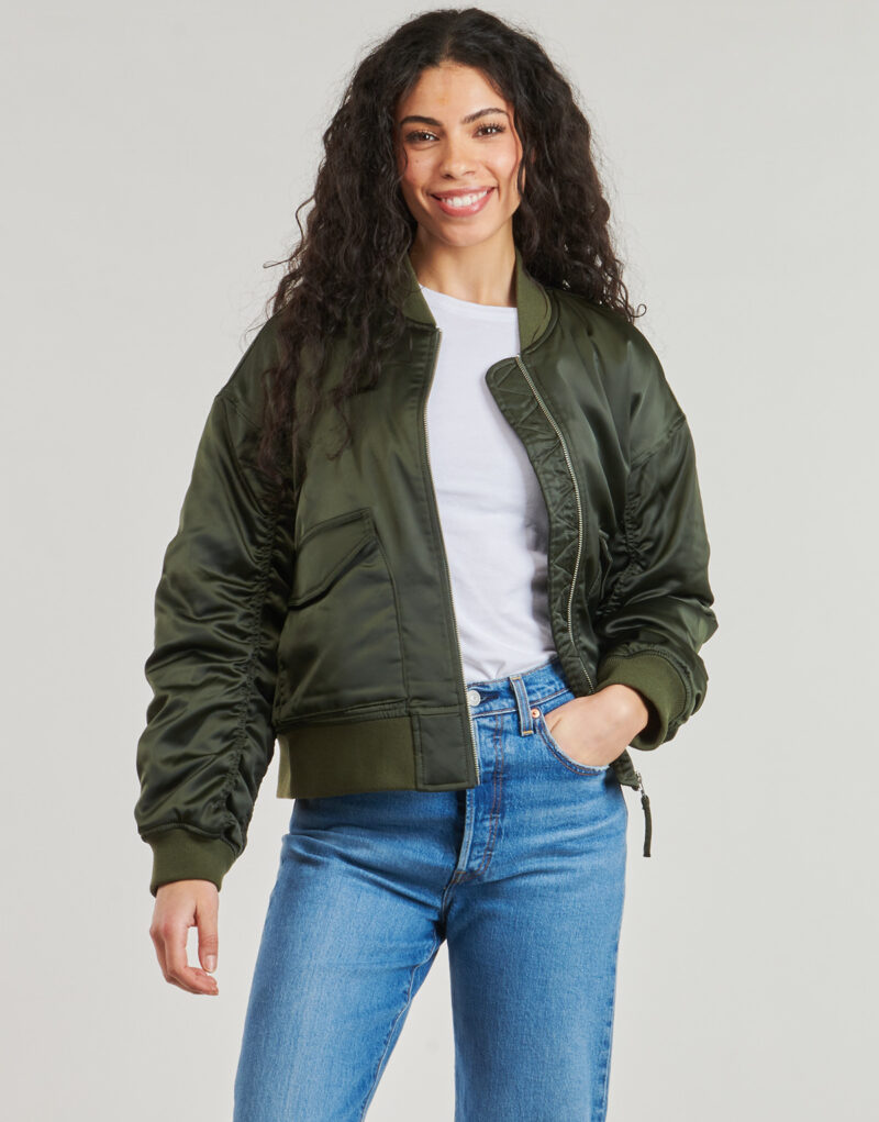 Jacke Levis ANDY TECHY JACKET Khaki Damenjacken - 2