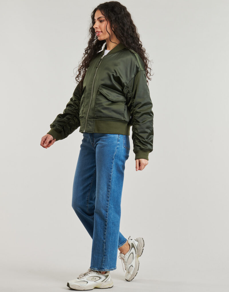 Jacke Levis ANDY TECHY JACKET Khaki Damenjacken - 3