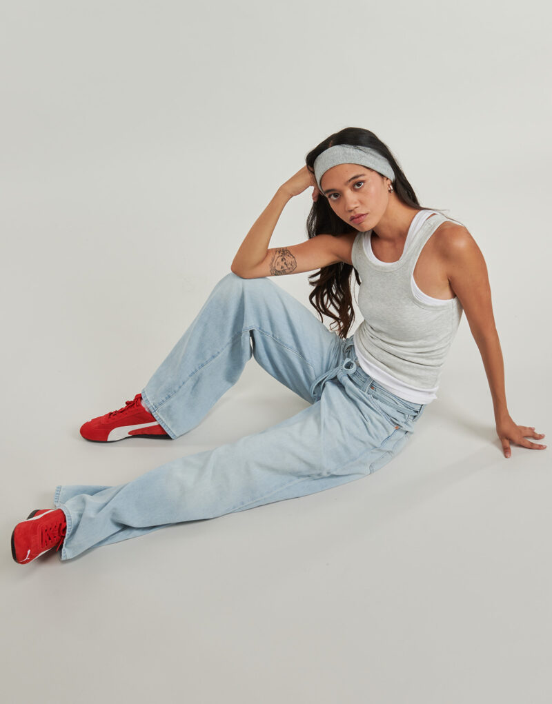 Jeans Flare  Levis  XL STRAIGHT  Blu -  Jeans Flare Donna - 5