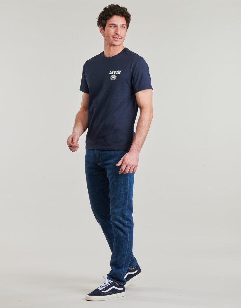 T-shirt Levis GRAPHIC CREWNECK TEE Marine T-shirt maniche corte Uomo - 3