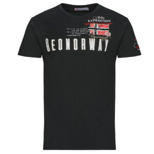 T-shirt  Geographical Norway  JASON  Nero -  T-shirt maniche corte Uomo