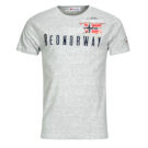 Geographical Norway JASON Grau T-Shirt Kurzarm Herren - 1