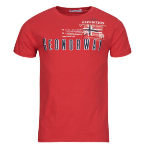 T-shirt  Geographical Norway  JASON  Rosso -  T-shirt maniche corte Uomo