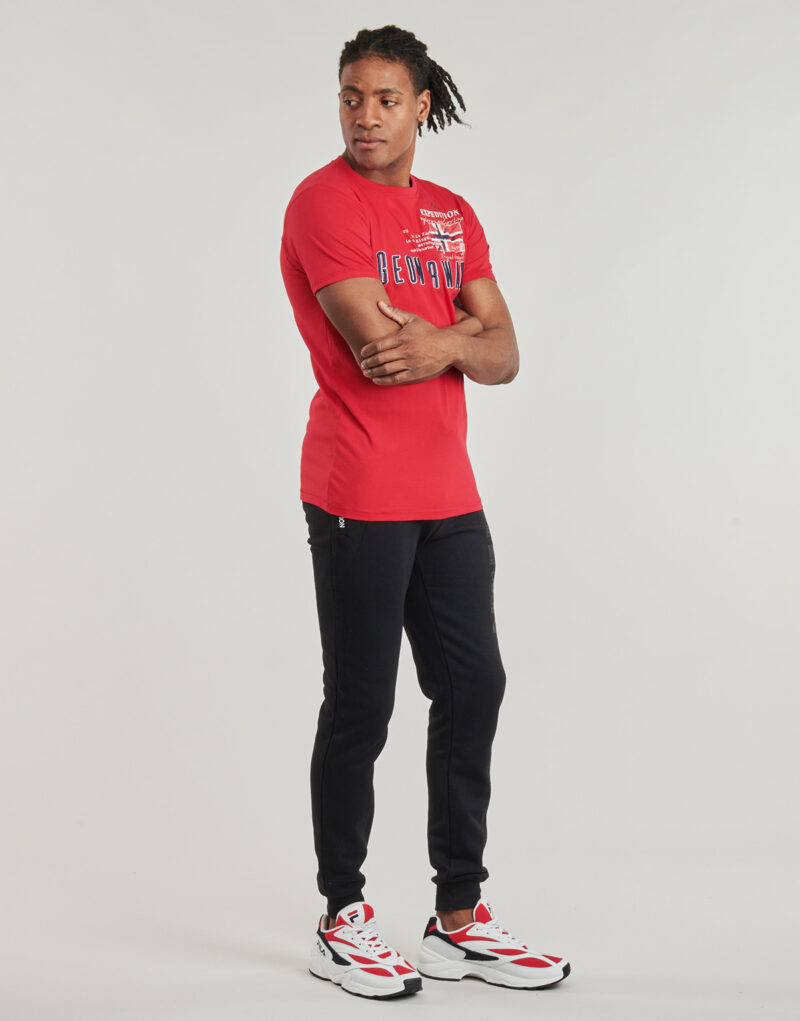 T-shirt  Geographical Norway  JASON  Rosso -  T-shirt maniche corte Uomo - 3