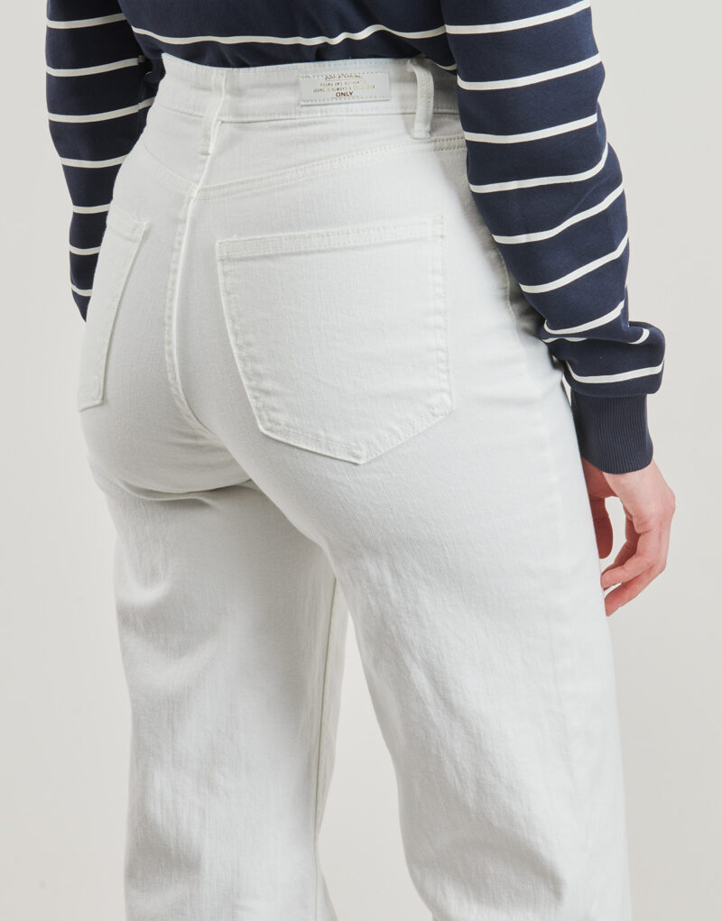 Jeans Flare  Only  ONLJUICY  Bianco -  Jeans Flare Donna - 5