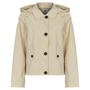 Parka  Only  ONLLOUISE  Beige -   Parka Donna