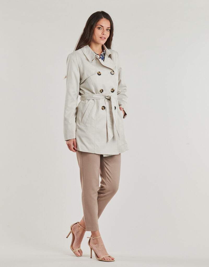 Trench Only ONLVALERIE Weiß Trench Damen - 3