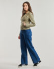 Giacca in pelle Only ONLGEMMA Kaki Giacche in pelle Donna - 3