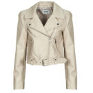 Giacca in pelle Only ONLVERA Beige Giacche in pelle Donna - 1