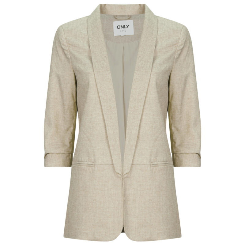Giacca Only ONLELLY 3/4 LIFE Beige Giacche Donna - 1