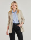 Giacca Only ONLELLY 3/4 LIFE Beige Giacche Donna - 2