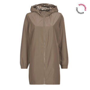 Parka  Only  ONLFRY REV METALLIC  Marrone Parka Donna