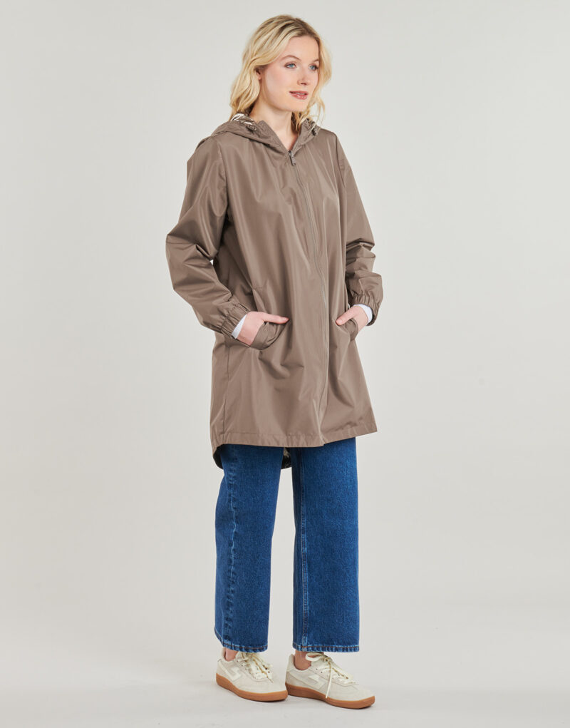 Parka Only ONLFRY REV METALLIC Marrone Parka Donna - 3