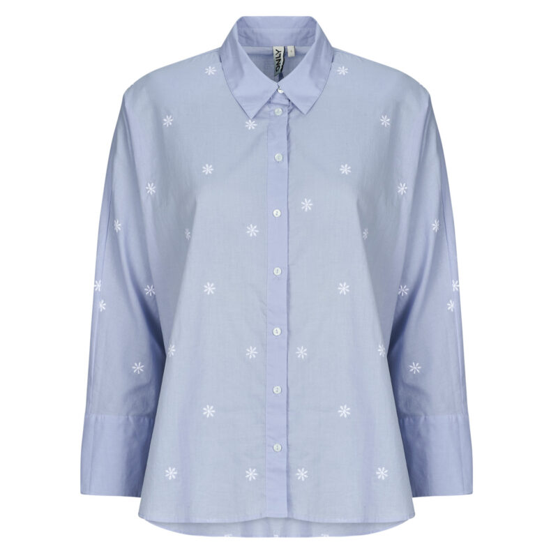 Camicia  Only  ONLNEW LINA  Blu -  Camicie Donna - 1