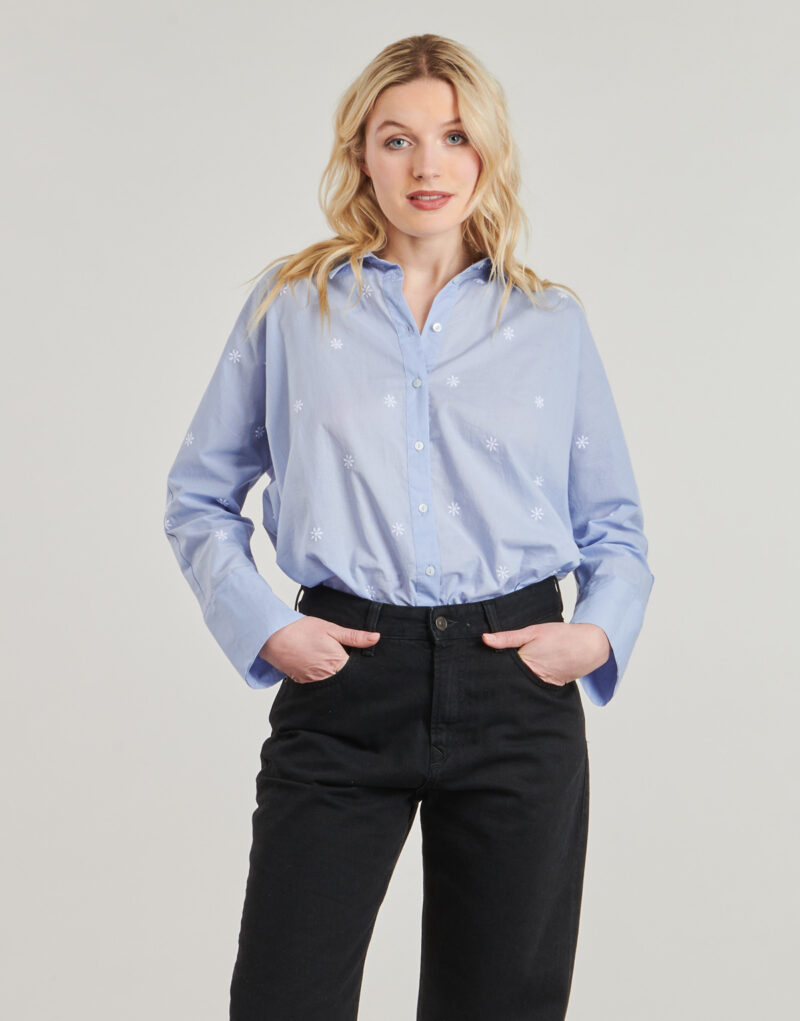 Camicia  Only  ONLNEW LINA  Blu -  Camicie Donna - 2