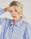 Camicia  Only  ONLNEW LINA  Blu -  Camicie Donna - 5