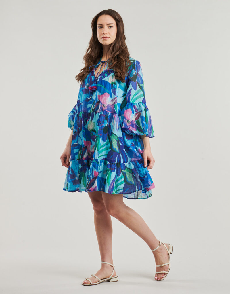 Abito corto Derhy PERMAYOU ROBE Blu Abiti corti Donna - 3