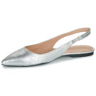 Love Moschino LAME BALLERINA Argento Ballerine Donna - 4