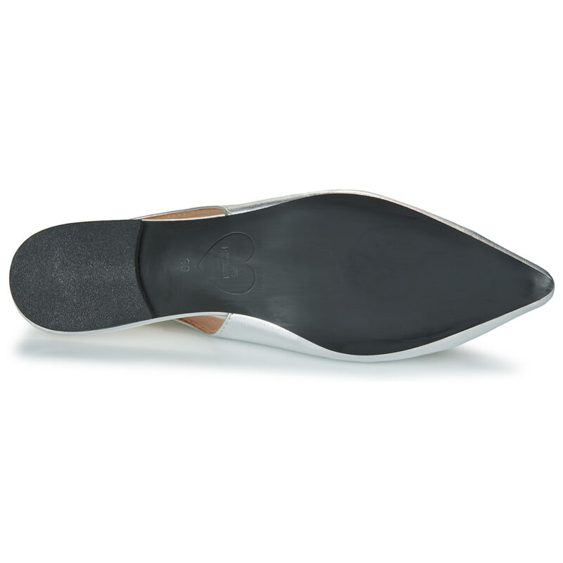 Love Moschino LAME BALLERINA Argento Ballerine Donna - 7