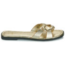 Love Moschino FILLED HEART MULE Oro Ciabatta Donna - 2
